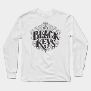 black keys render simple Long Sleeve T-Shirt